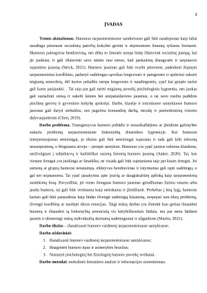 HUMORAS TARPASMENINIUOSE SANTYKIUOSE. Paveikslėlis 3
