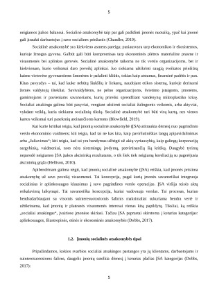 ĮMONIŲ SOCIALINĖ ATSAKOMYBĖ. Paveikslėlis 5