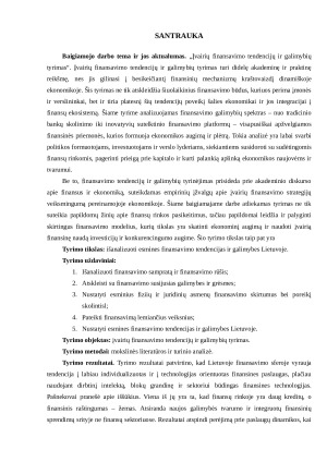 ĮVAIRIŲ FINANSAVIMO TENDENCIJŲ IR GALIMYBIŲ TYRIMAS. Paveikslėlis 3