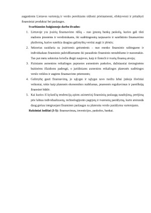ĮVAIRIŲ FINANSAVIMO TENDENCIJŲ IR GALIMYBIŲ TYRIMAS. Paveikslėlis 4