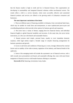 ĮVAIRIŲ FINANSAVIMO TENDENCIJŲ IR GALIMYBIŲ TYRIMAS. Paveikslėlis 6