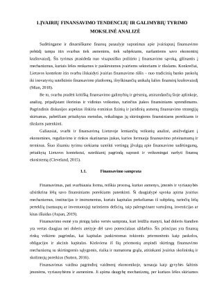 ĮVAIRIŲ FINANSAVIMO TENDENCIJŲ IR GALIMYBIŲ TYRIMAS. Paveikslėlis 9
