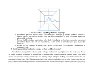 Jums yra priskirtas objektas (prekės ženklas ar dizainas), kurį jūs turite užregistruoti Valstybiniame patentų biure, t.y. turite pateikti paraišką. Paveikslėlis 3