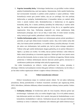 KOMUNIKACIJA: VIDINĖ IR IŠORINĖ. Paveikslėlis 8