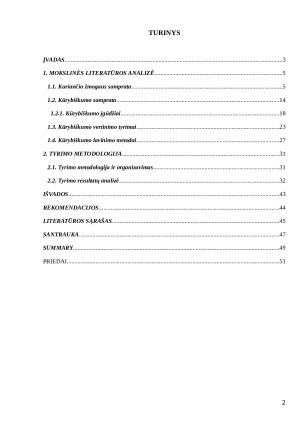 KURIANTIS ŽMOGUS: KŪRYBIŠKUMO ĮGŪDŽIO SAMPRATA, TYRIMAI IR LAVINIMO METODAI. Paveikslėlis 2