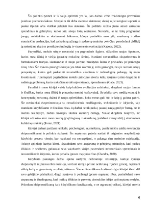 KURIANTIS ŽMOGUS: KŪRYBIŠKUMO ĮGŪDŽIO SAMPRATA, TYRIMAI IR LAVINIMO METODAI. Paveikslėlis 6