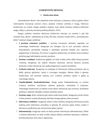 LYDERYSTĖS DĖSNIAI. Paveikslėlis 1