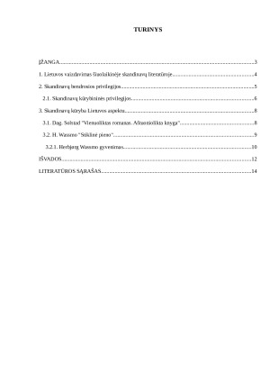Lietuvos vaizdavimas šiuolaikinėje skandinavų literatūroje. Paveikslėlis 2