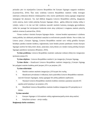 LIETUVOS RESPUBLIKOS MUITINĖ IR JOS INTEGRACIJA Į ES. Paveikslėlis 8
