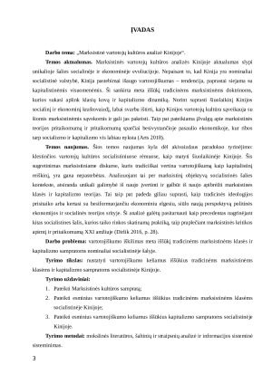 MARKSISTINĖ VARTOTOJŲ KULTŪROS ANALIZĖ KINIJOJE. Paveikslėlis 3