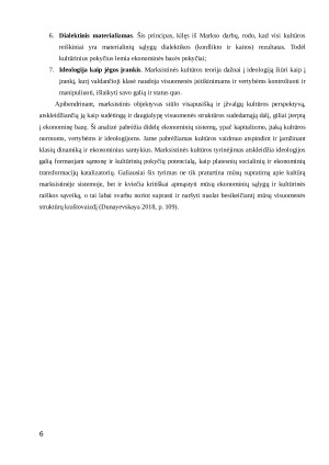 MARKSISTINĖ VARTOTOJŲ KULTŪROS ANALIZĖ KINIJOJE. Paveikslėlis 6