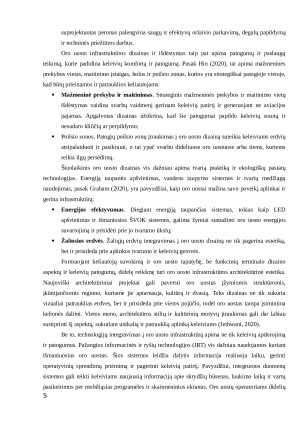 ORO UOSTŲ INFRASTRUKTŪRA, VEIKLOS PRINCIPAI IR GALIMYBĖS. Paveikslėlis 5