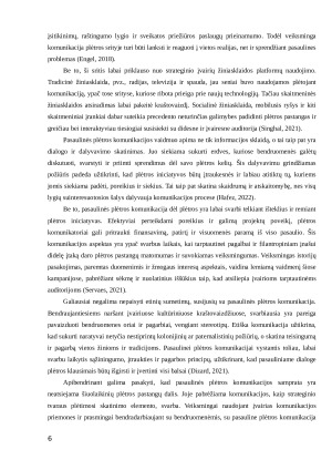 PASAULINĖS PLĖTROS KOMUNIKACIJA: RAIDA IR SAMPRATA. Paveikslėlis 6