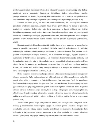 PASAULINĖS PLĖTROS KOMUNIKACIJA: RAIDA IR SAMPRATA. Paveikslėlis 8