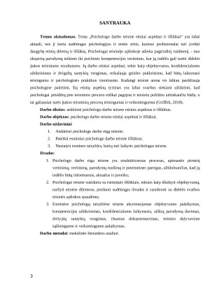 PSICHOLOGO DARBO TEISME ETINIAI ASPEKTAI IR IŠŠŪKIAI. Paveikslėlis 3