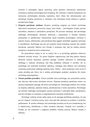 PSICHOLOGO DARBO TEISME ETINIAI ASPEKTAI IR IŠŠŪKIAI. Paveikslėlis 5
