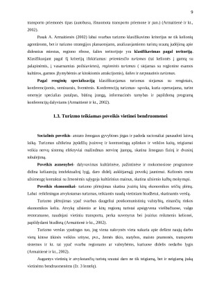 PASAULINIS TURIZMAS. Paveikslėlis 9