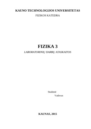 GAMA spinduliuotės silpimo medžiagoje tyrimas. Paveikslėlis 1