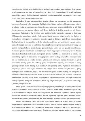 S. FREUD GYNYBOS MECHANIZMAI. Paveikslėlis 4
