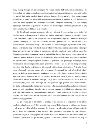 S. FREUD GYNYBOS MECHANIZMAI. Paveikslėlis 5