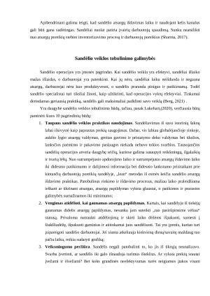 Sandėlio atsargų išdavimas. Paveikslėlis 4
