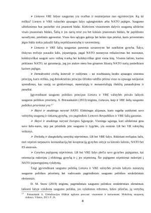 SAUGUMO DIMENSIJA VRE VALSTYBIŲ POLITIKOJE: LYGINAMOJI ANALIZĖ. Paveikslėlis 8