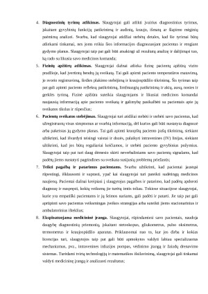 SLAUGYTOJO FUNKCIJOS, KOMPETENCIJA IR ATSAKOMYBĖ. Paveikslėlis 5