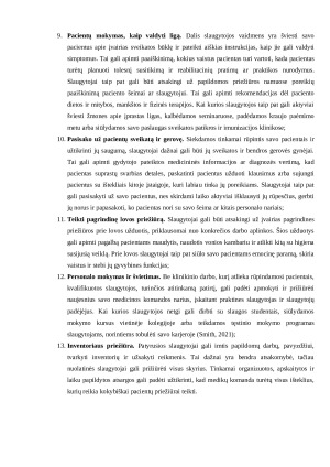 SLAUGYTOJO FUNKCIJOS, KOMPETENCIJA IR ATSAKOMYBĖ. Paveikslėlis 6