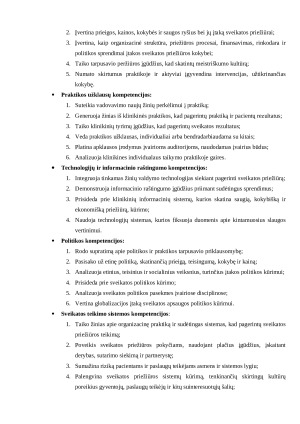 SLAUGYTOJO FUNKCIJOS, KOMPETENCIJA IR ATSAKOMYBĖ. Paveikslėlis 8