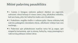 Padavimai (6 kl.), skaidrės su užduotimis pagal atnaujintų programų rekomendacijas. Paveikslėlis 6