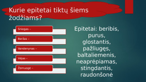 Meninės raiškos priemonės 6 klasė. Paveikslėlis 5