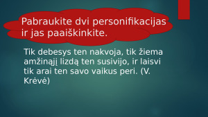 Meninės raiškos priemonės 6 klasė. Paveikslėlis 7