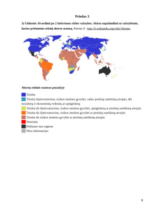 Pamokos planas apie abortų problemą. Paveikslėlis 8