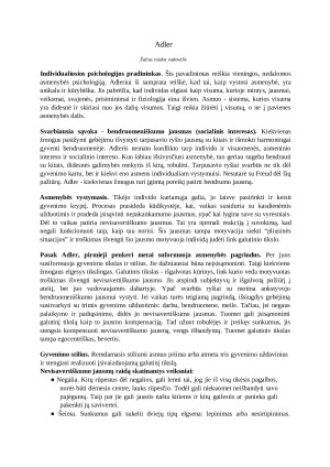 Raidos psichologija. Konspektas
