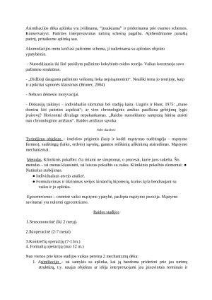 Raidos psichologija. Konspektas. Paveikslėlis 8