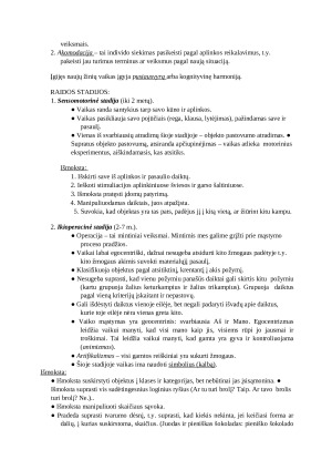 Raidos psichologija. Konspektas. Paveikslėlis 9