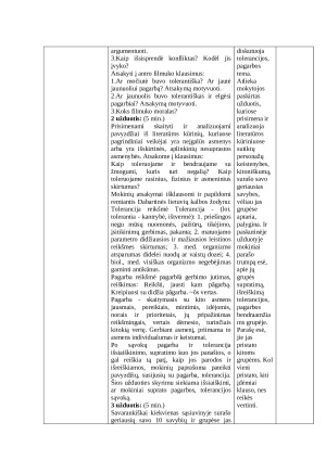 Pamokos planas 1-4 kl.: toleracija ir pagarba. Paveikslėlis 3