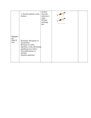  Fizinio ugdymo nuotolinės pamokos planas: ištvermės lavinimas. Paveikslėlis 3