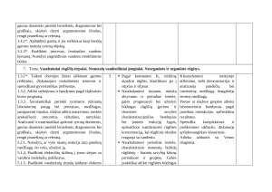Pamokų ciklo „Rūgštys ir bazės“ trumpalaikis planas. Paveikslėlis 6