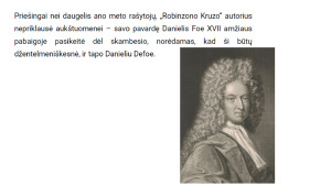 Danielis Defo. „Robinzonas Kruzas”. Paveikslėlis 5