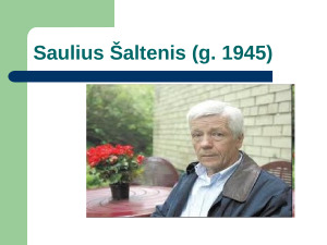 Sauliaus Šaltenio „Amžinai žaliuojantis klevas”. Paveikslėlis 3