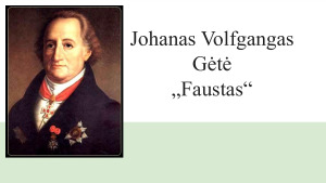 J. V. Gėtė „Faustas“