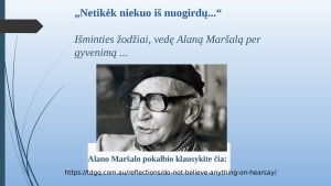 Alanas Maršalas prezentacija. Paveikslėlis 4