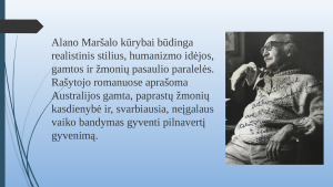 Alanas Maršalas prezentacija. Paveikslėlis 9