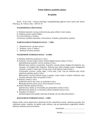 Pamokų planai: tinklinis, krepšinis.. Paveikslėlis 3