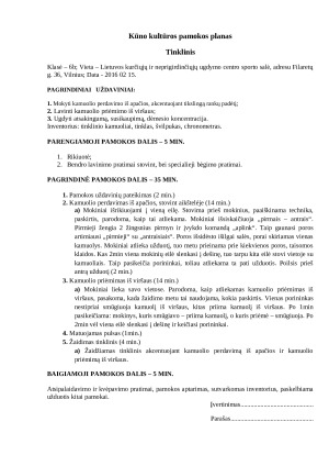 Pamokų planai: tinklinis, krepšinis.. Paveikslėlis 7