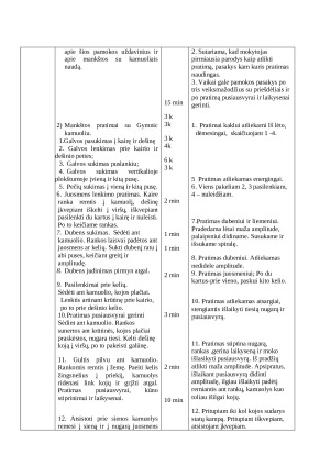 Integruotas kūno kultūros ir lietuvių pamokos planas 4 klasei: Netradicinis fizinis aktyvumas. Paveikslėlis 2