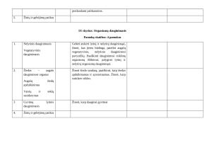 Biologijos pamokos ilgalaikis planas 7 klasei. Paveikslėlis 9