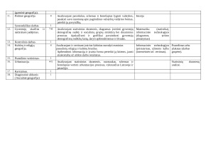 Geografijos pamokos ilgalaikis planas 1 klasei. Paveikslėlis 3