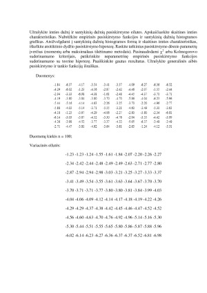 TIKIMYBIŲ TEORIJA IR STATISTIKA. Laboratorinis darbas. Paveikslėlis 2